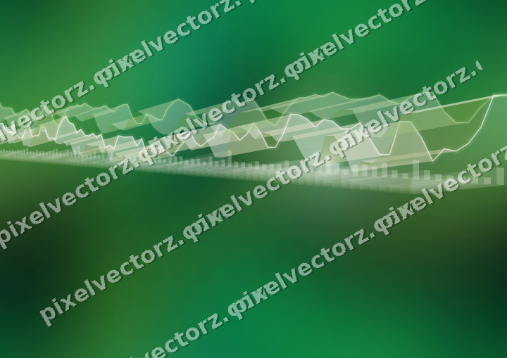 Nahtloser Neon Diagramm Hintergrund in Grün und Limette