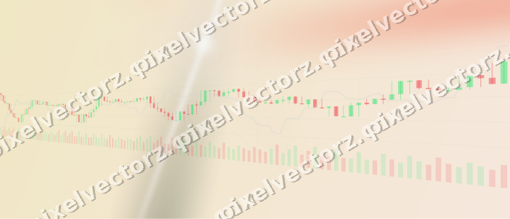 Soft pastel chart background in dark green and red