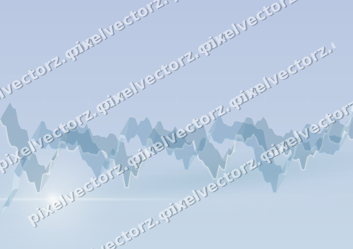 Soft pastel chart background in cyan and red