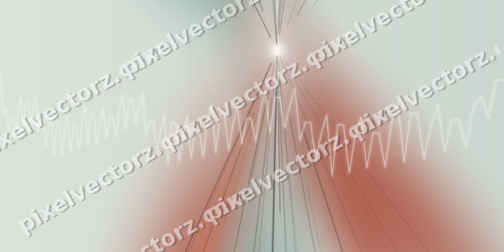 Soft pastel chart background in red and orange