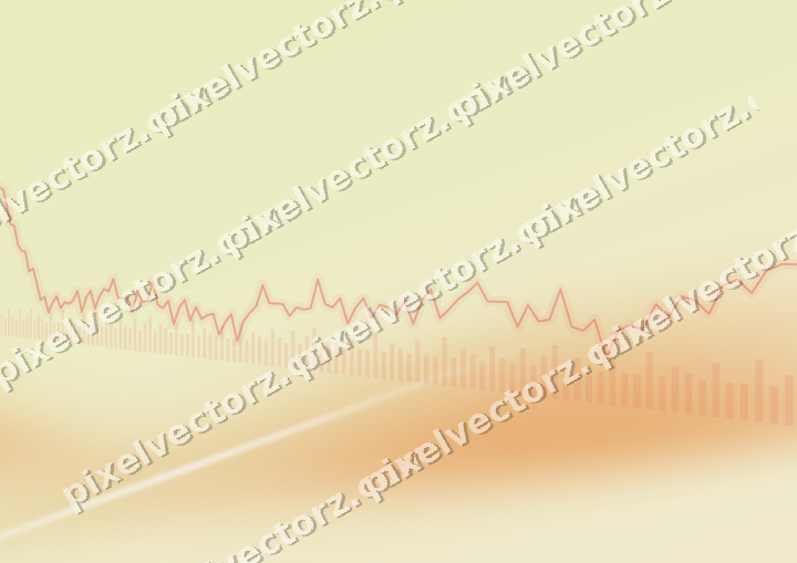 Soft pastel chart background in red and orange
