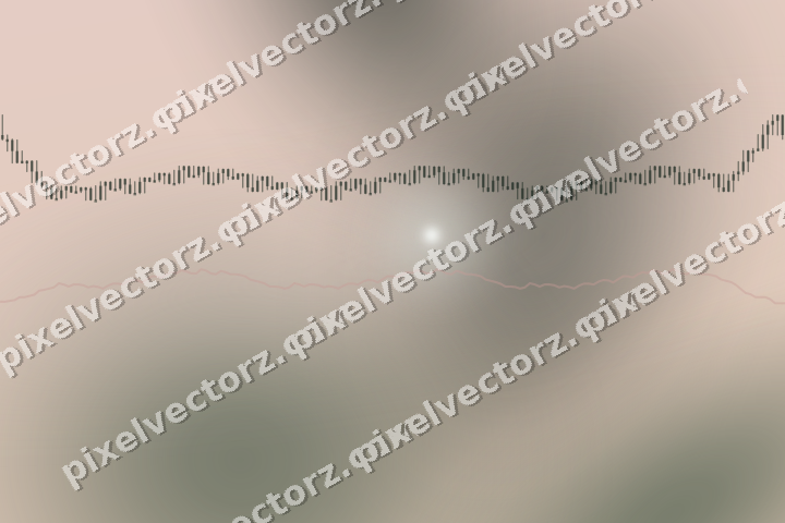 Soft pastel chart background in dark green and red