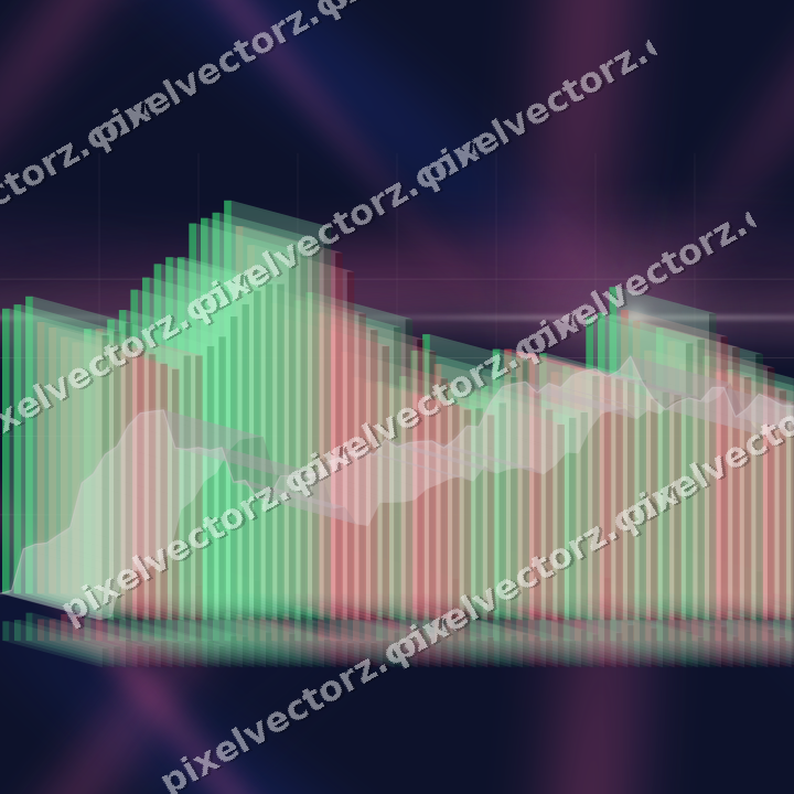 Nahtloser Neon Diagramm Hintergrund in Rosa und Blau