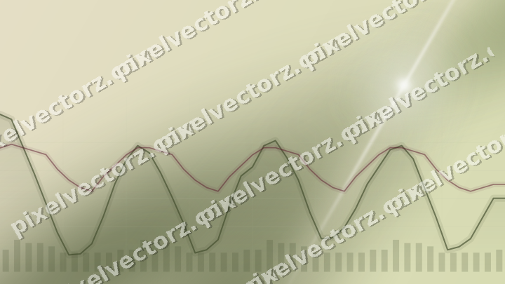 Soft pastel chart background in dark lime and dark pink