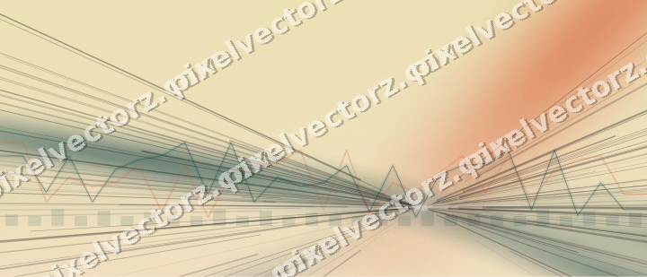 Soft pastel chart background in dark teal and orange