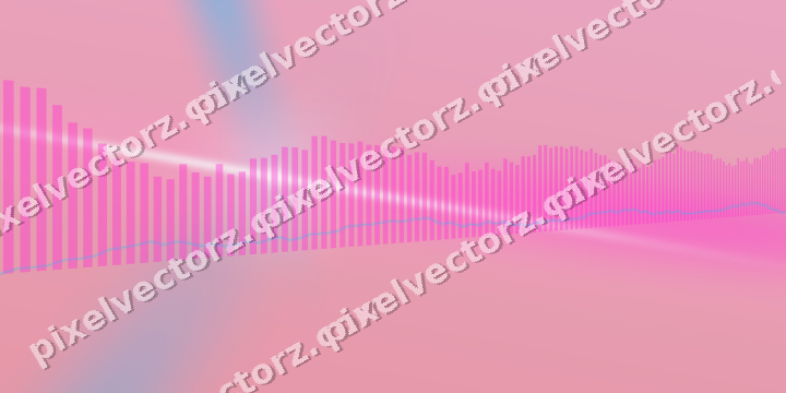 Soft pastel chart background in magenta and purple