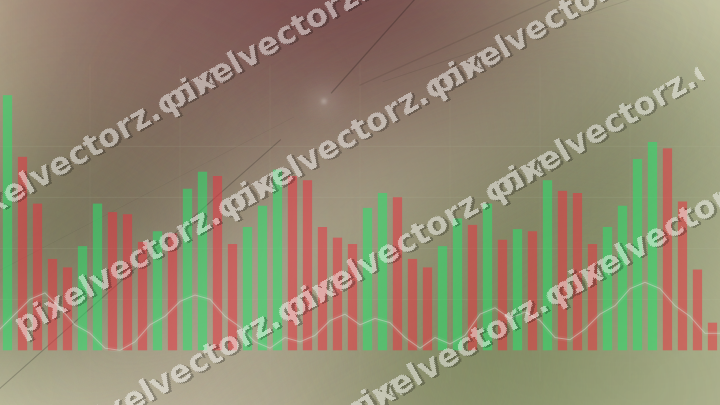 Soft pastel chart background in dark lime and dark pink