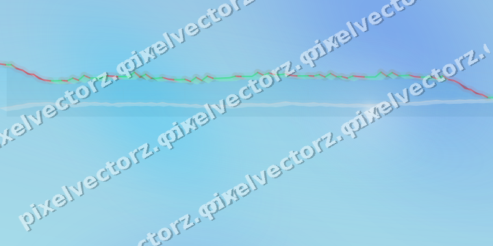 Soft pastel chart background in cyan and teal