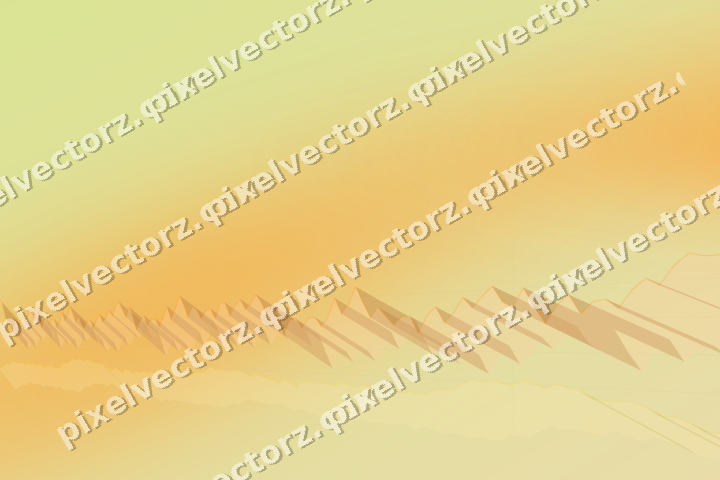 Soft pastel chart background in orange and amber
