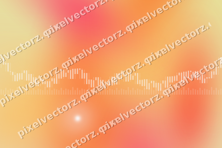 Soft pastel chart background in red and orange