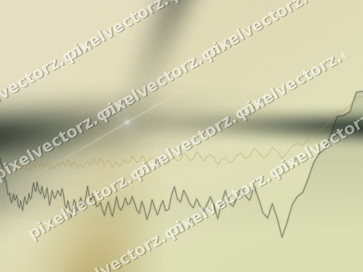 Soft pastel chart background in dark green and amber