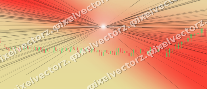 Soft pastel chart background in red and orange