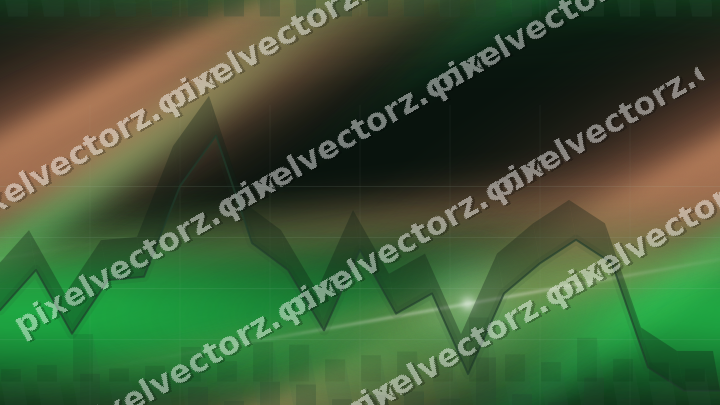 Nahtloser Neon Diagramm Hintergrund in Grün und Rot