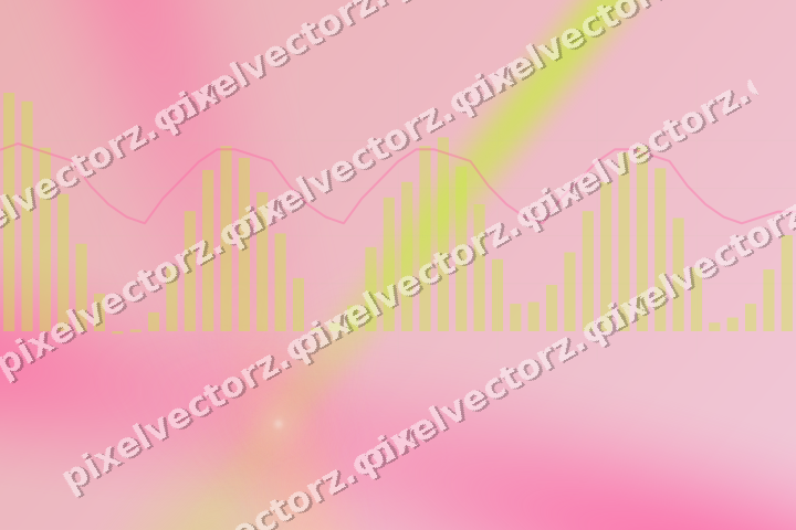 Soft pastel chart background in lime and amber