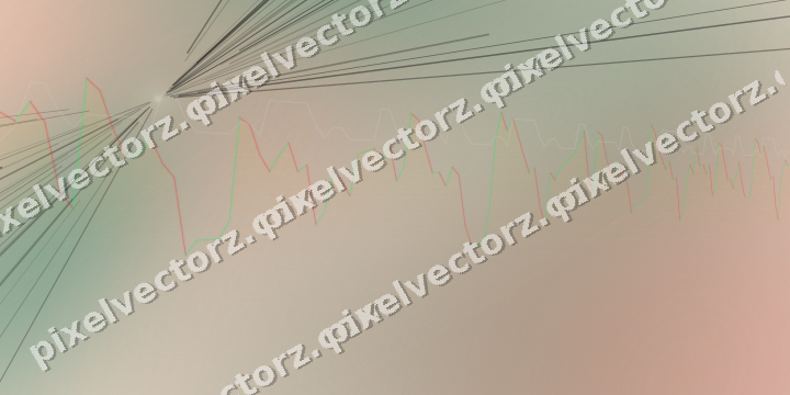 Soft pastel chart background in amber and green