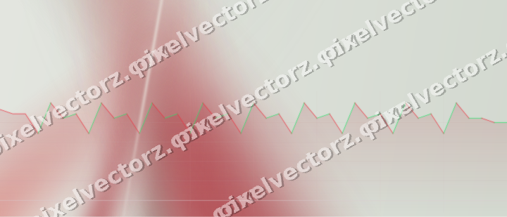 Soft pastel chart background in red and pale lime