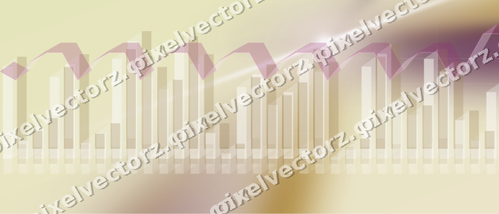 Soft pastel chart background in dark magenta and amber