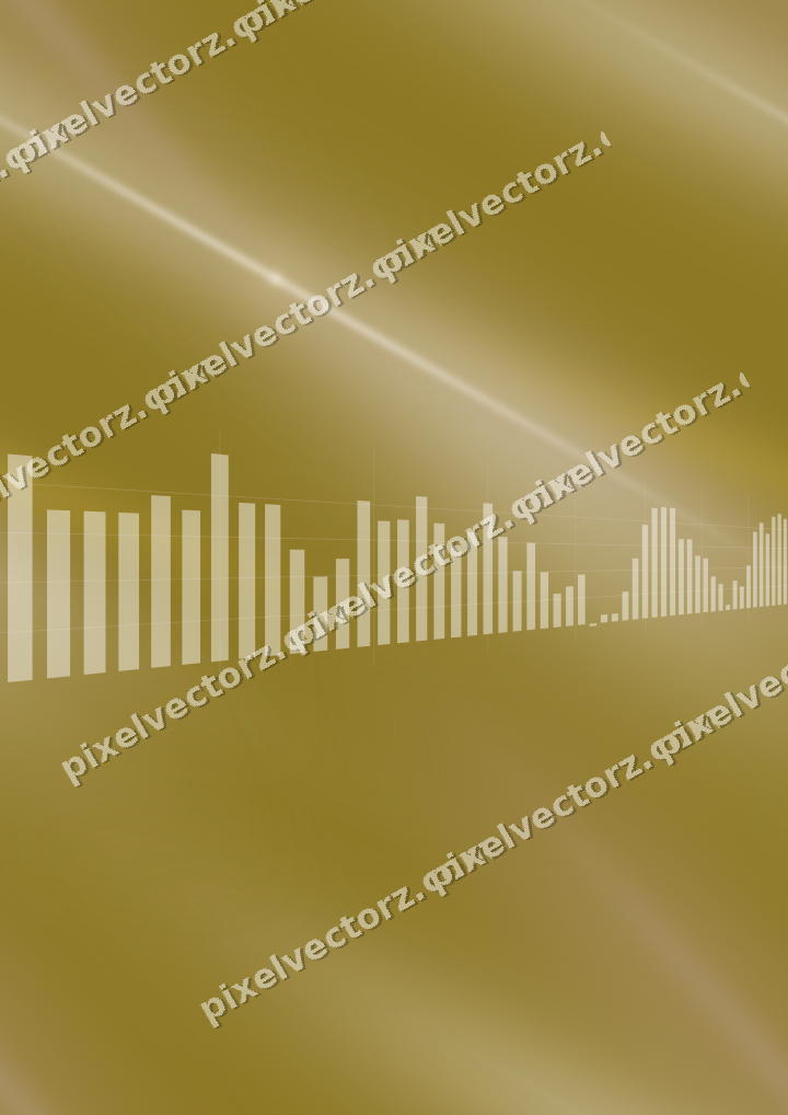 Nahtloser Neon Diagramm Hintergrund in Bernstein und Blassorange