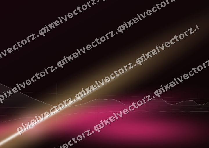 Glowing neon chart background in pink and green