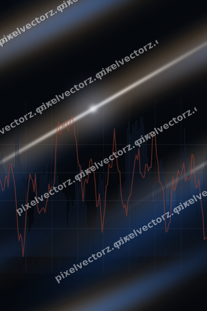 Nahtloser Neon Diagramm Hintergrund in Blau und Rot