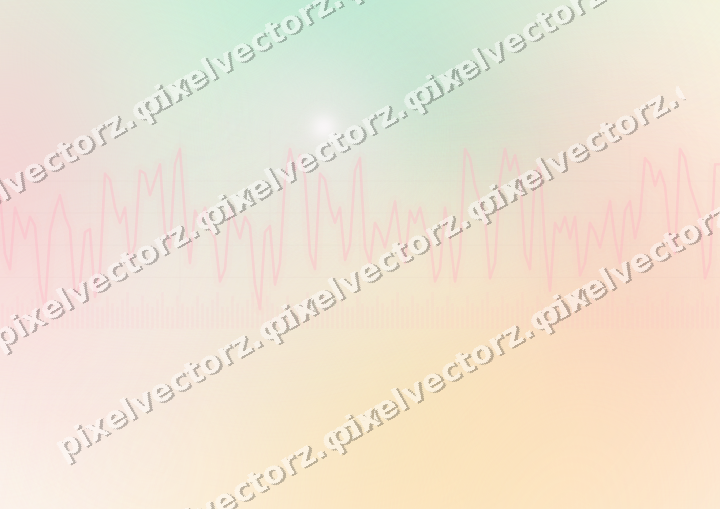 Soft pastel chart background in pale pink and pale amber