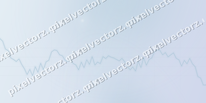 Soft pastel chart background in cyan and red