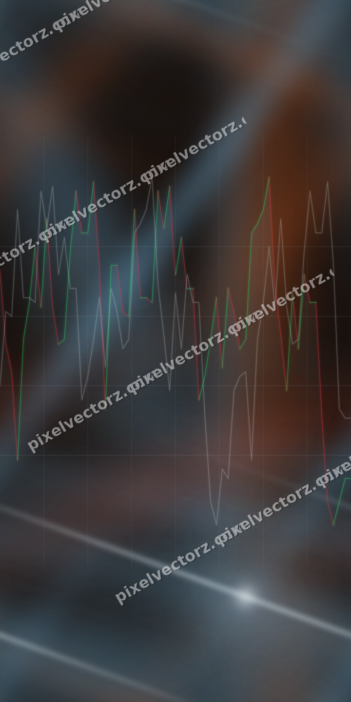 Nahtloser Neon Diagramm Hintergrund in Türkis und Rot