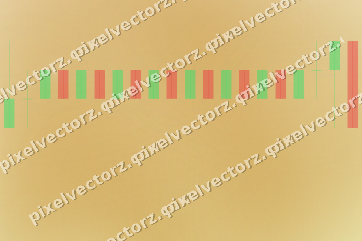 Soft pastel chart background in amber and dark teal