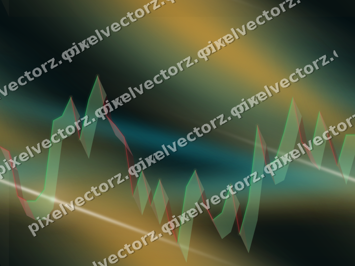 Nahtloser Neon Diagramm Hintergrund in Bernstein und Petrol