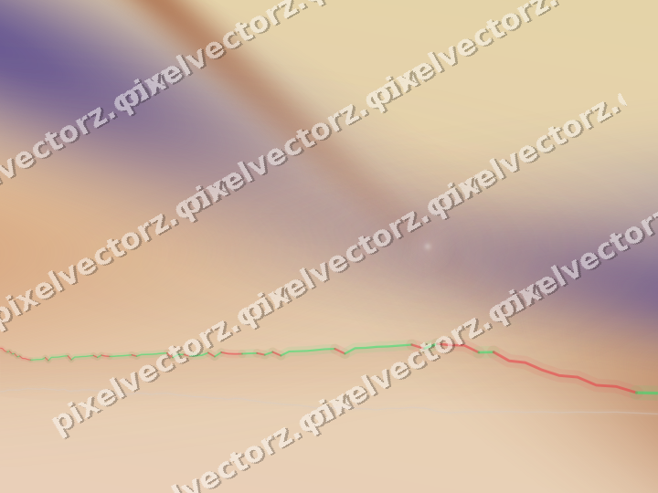 Soft pastel chart background in orange and blue