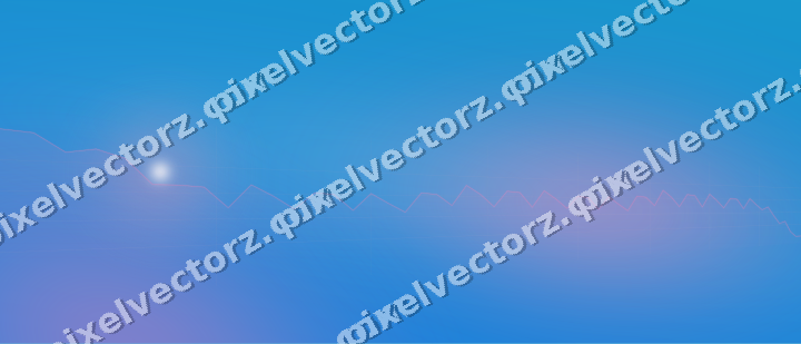 Glowing neon chart background in pink and cyan