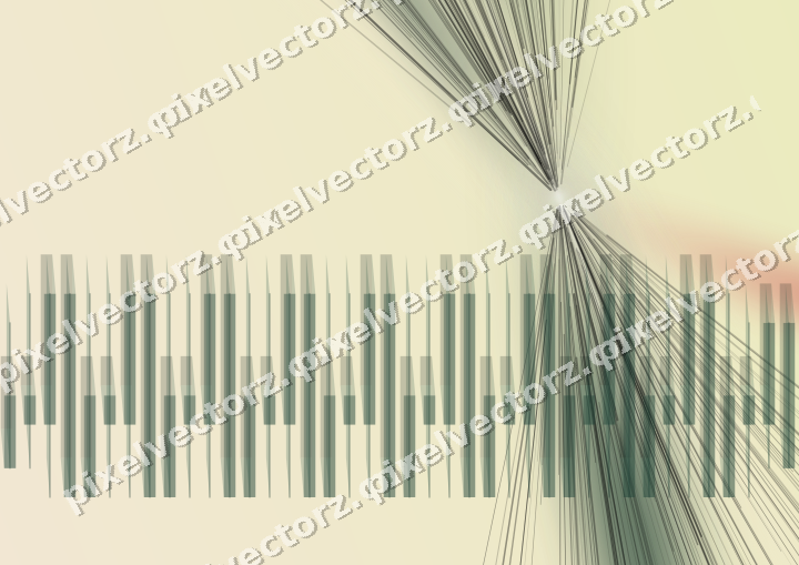 Soft pastel chart background in dark green and red
