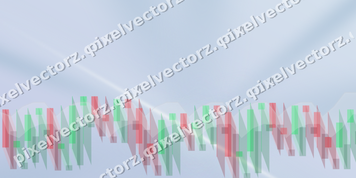 Soft pastel chart background in blue and orange