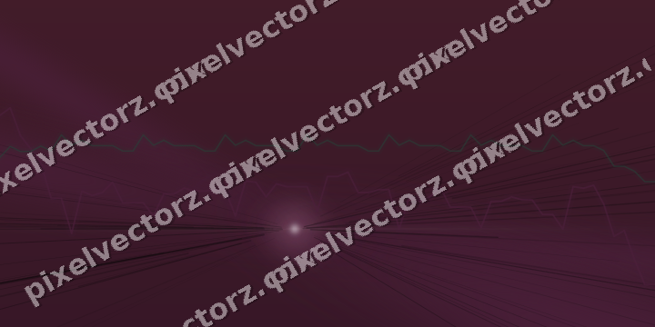Glowing neon chart background in dark magenta and pink
