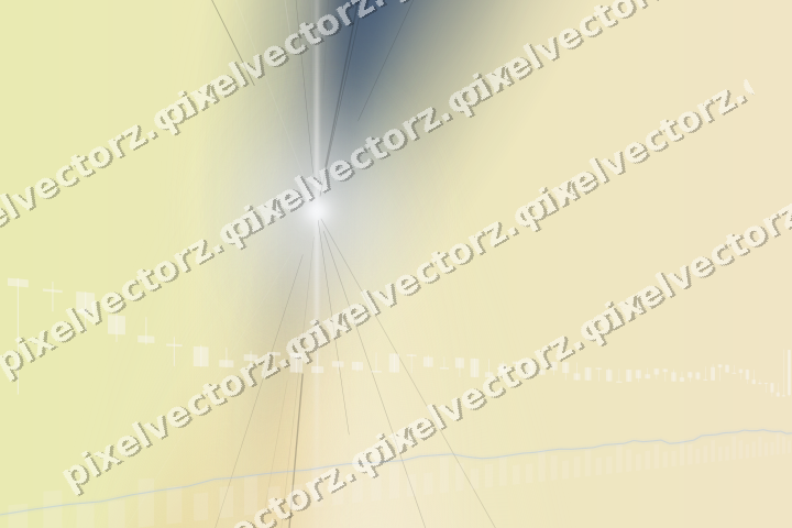 Soft pastel chart background in dark blue and amber