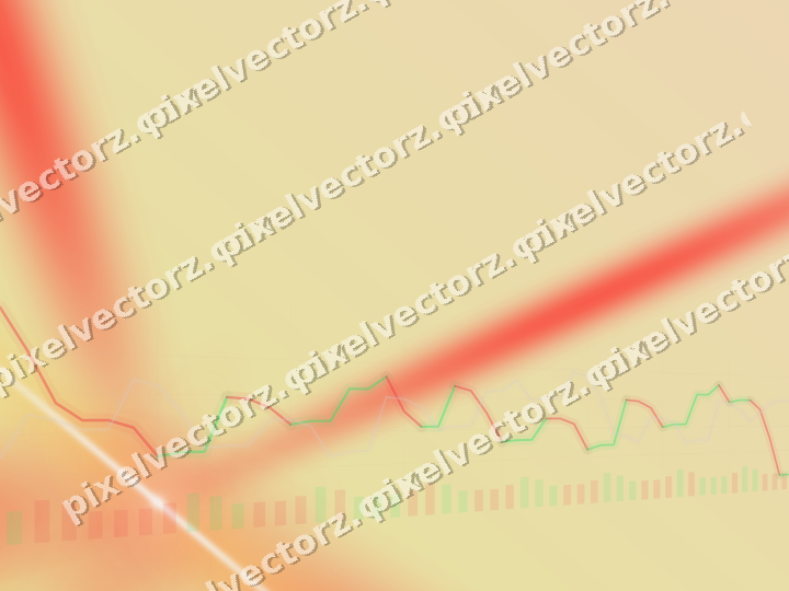 Soft pastel chart background in red and orange