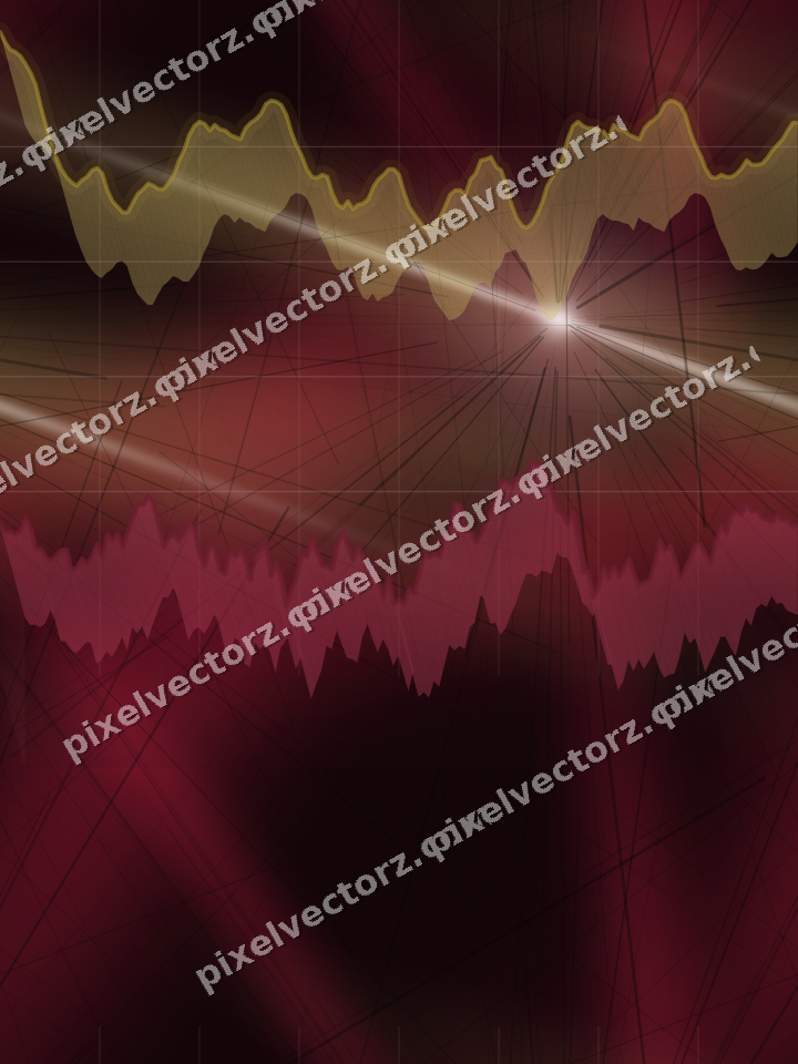 Nahtloser Neon Diagramm Hintergrund in Rosa und Rot