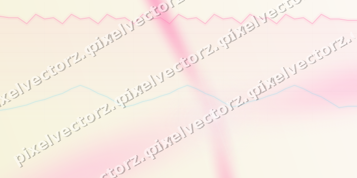 Soft pastel chart background in pink and cyan