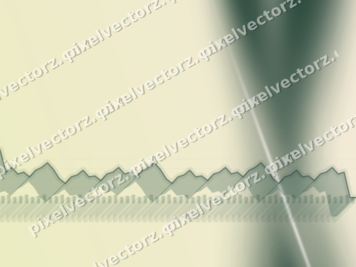 Soft pastel chart background in dark green and red