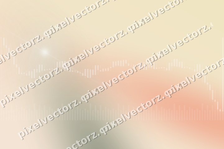 Soft pastel chart background in dark green and red