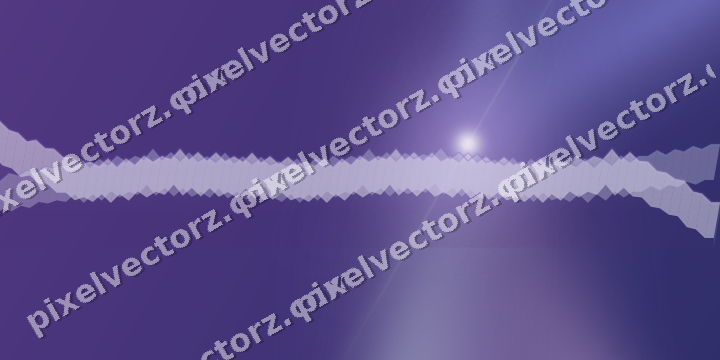 Glowing neon chart background in purple and blue