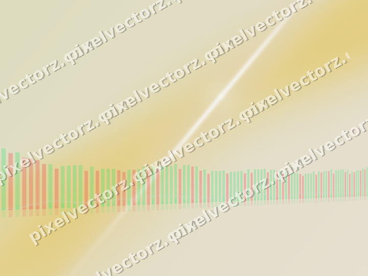 Soft pastel chart background in lime and yellow