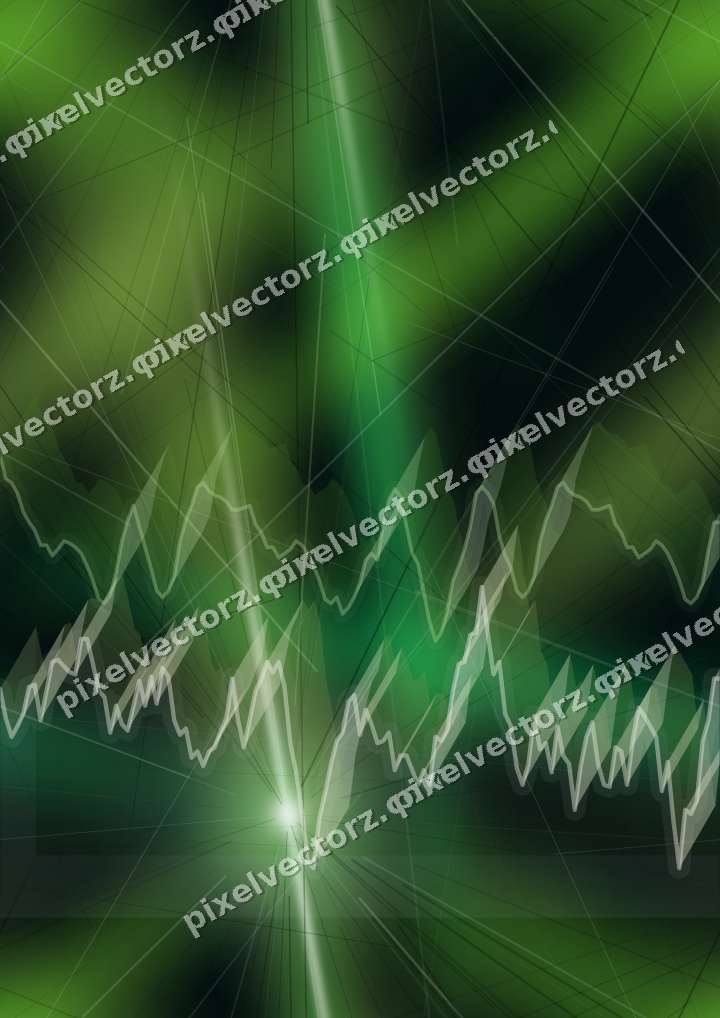 Nahtloser Neon Diagramm Hintergrund in Grün und Limette
