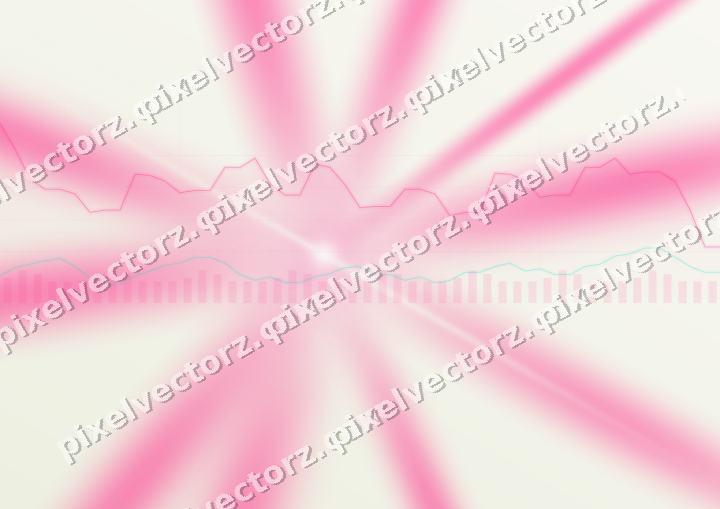 Soft pastel chart background in pink and orange