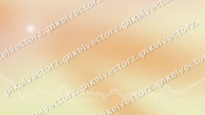Soft pastel chart background in red and orange
