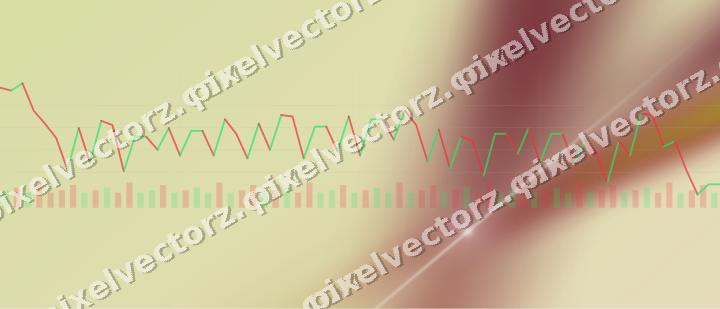 Soft pastel chart background in dark pink and red