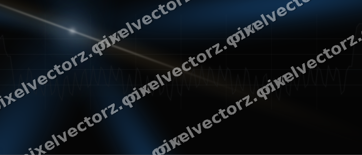 Glowing neon chart background in blue and red
