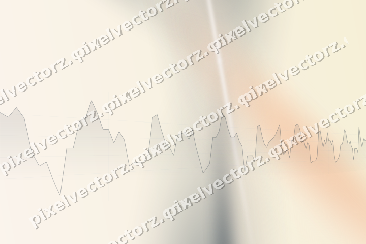Soft pastel chart background in blue and orange