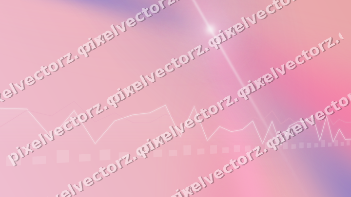 Soft pastel chart background in pink and blue