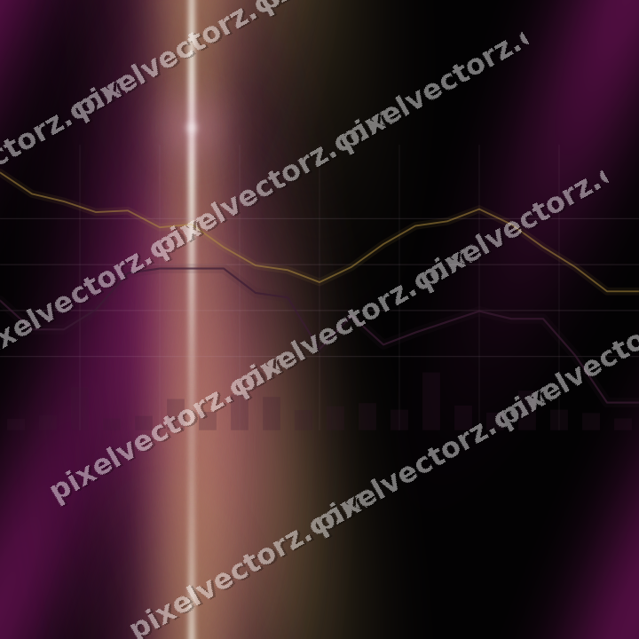 Nahtloser Neon Diagramm Hintergrund in Magenta und Bernstein